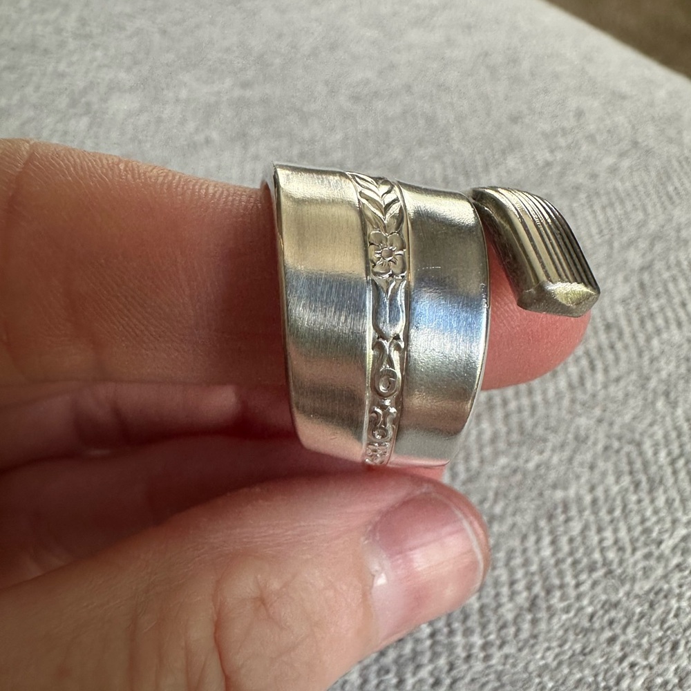 Silver Spoon Ring - Picture 8 of 16
